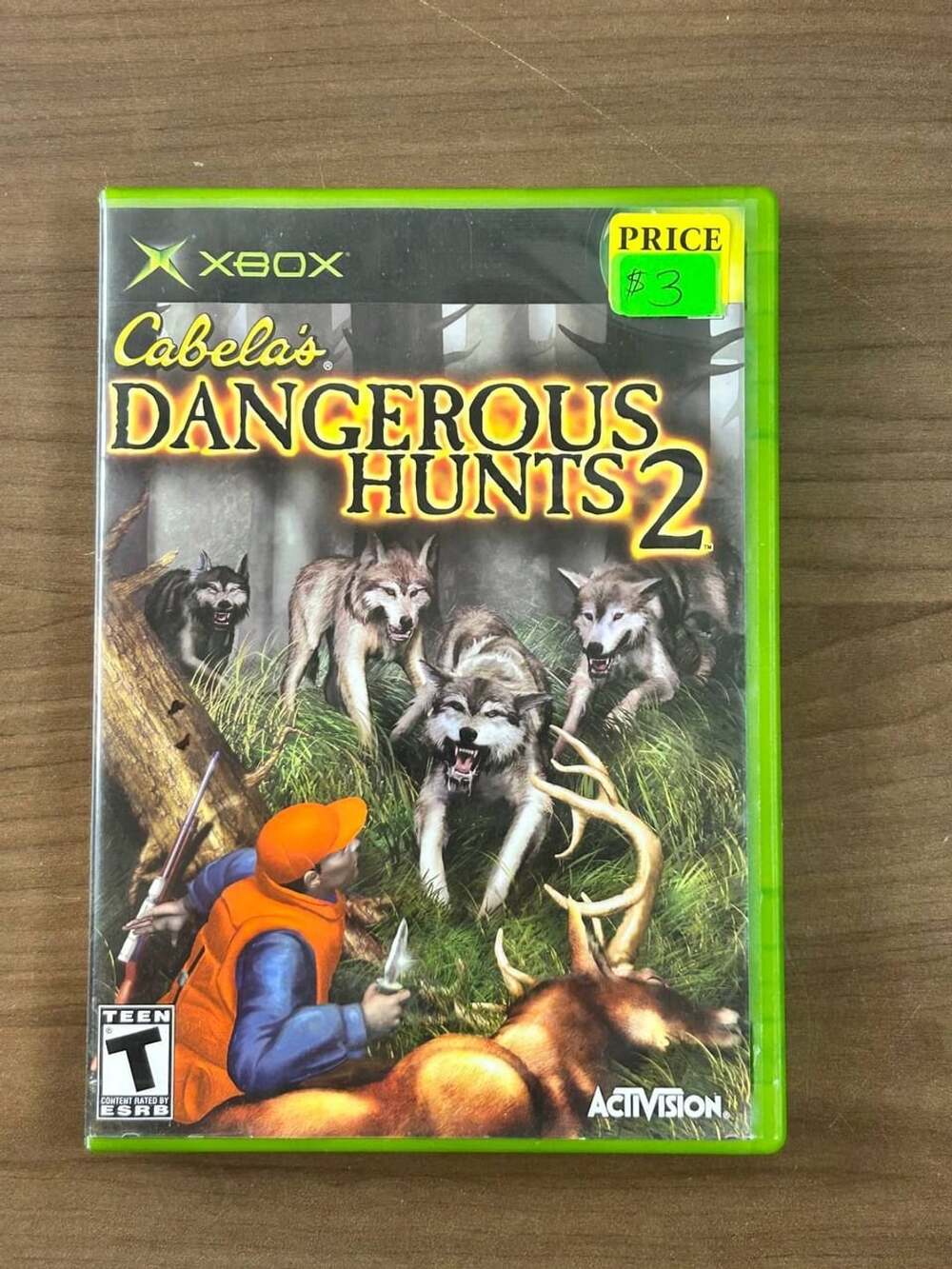 Cabela’s Dangerous Hunts 2 Original Xbox 2005 Activision NTSC CIB